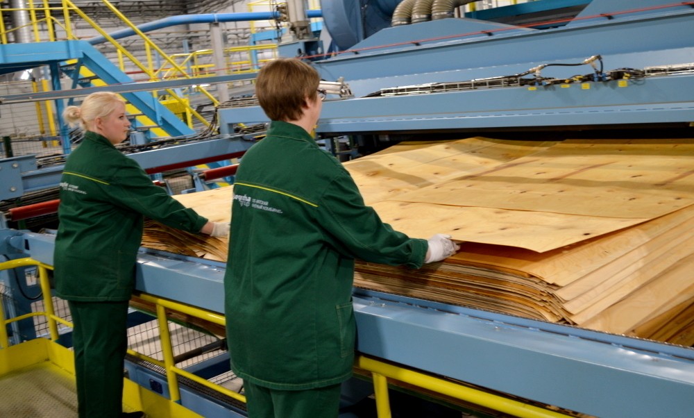 Производство древесных плит в России сокращается